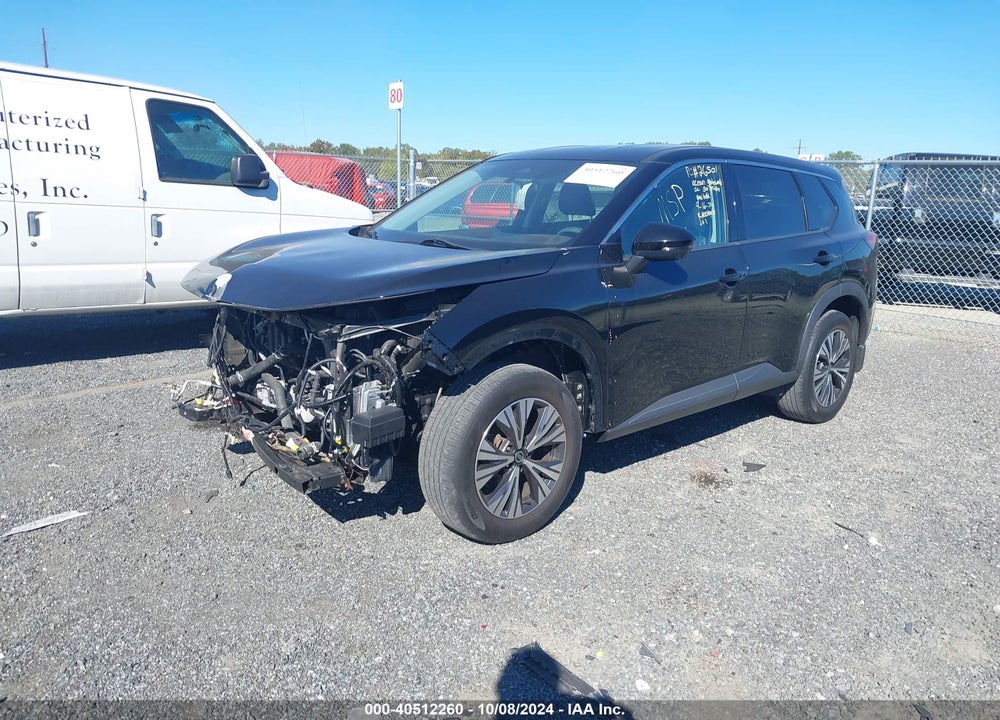 2021 NISSAN ROGUE SV INTELLIGENT AWD VIN: 5N1AT3BB5MC741224