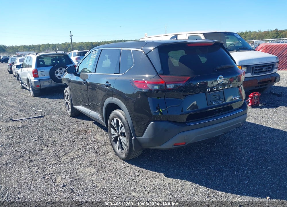 2021 NISSAN ROGUE SV INTELLIGENT AWD VIN: 5N1AT3BB5MC741224