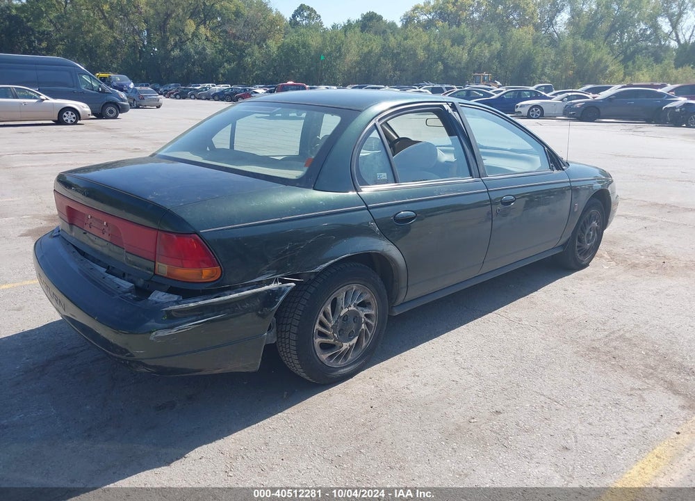1999 SATURN SL2 VIN: 1G8ZK5276XZ212474