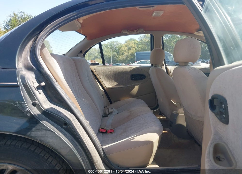 1999 SATURN SL2 VIN: 1G8ZK5276XZ212474