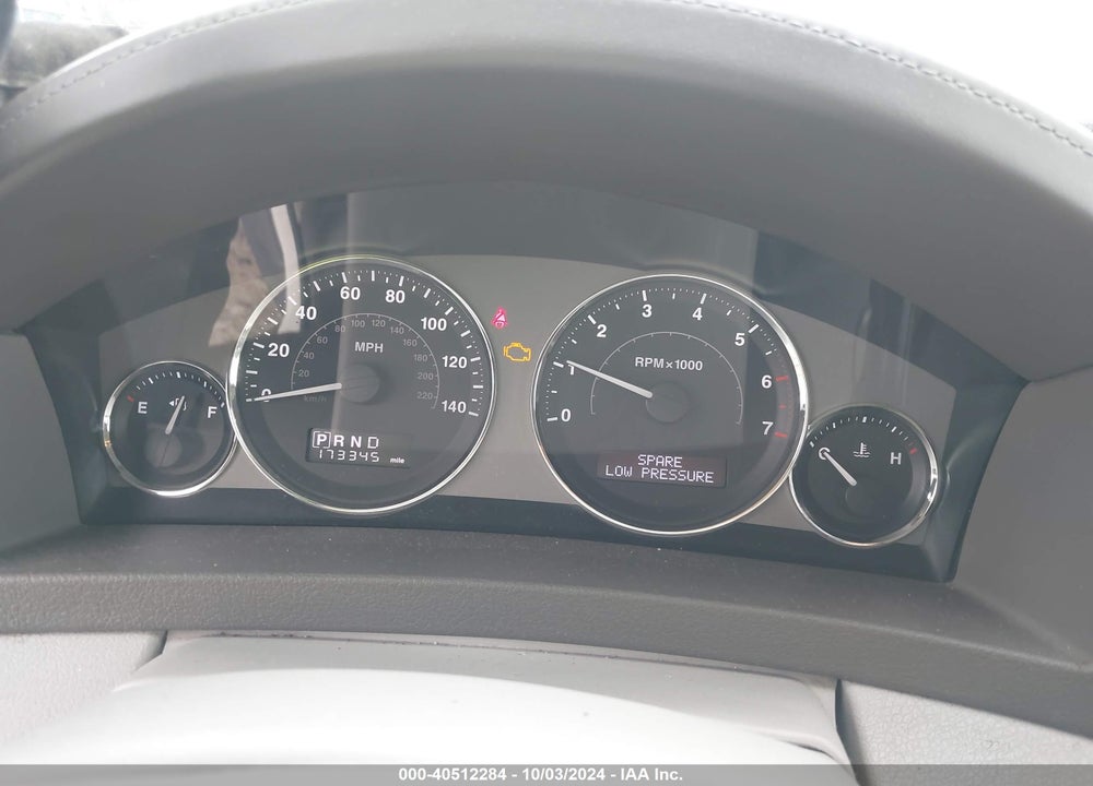 2009 JEEP GRAND CHEROKEE LIMITED VIN: 1J8GR58K09C529203