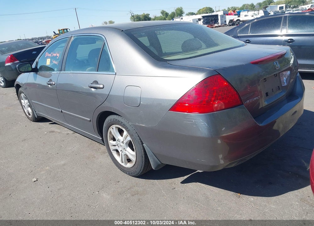 2007 HONDA ACCORD 2.4 EX VIN: 1HGCM56747A100109