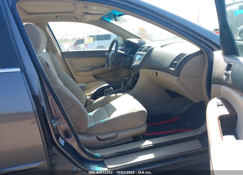 2007 HONDA ACCORD 2.4 EX VIN: 1HGCM56747A100109