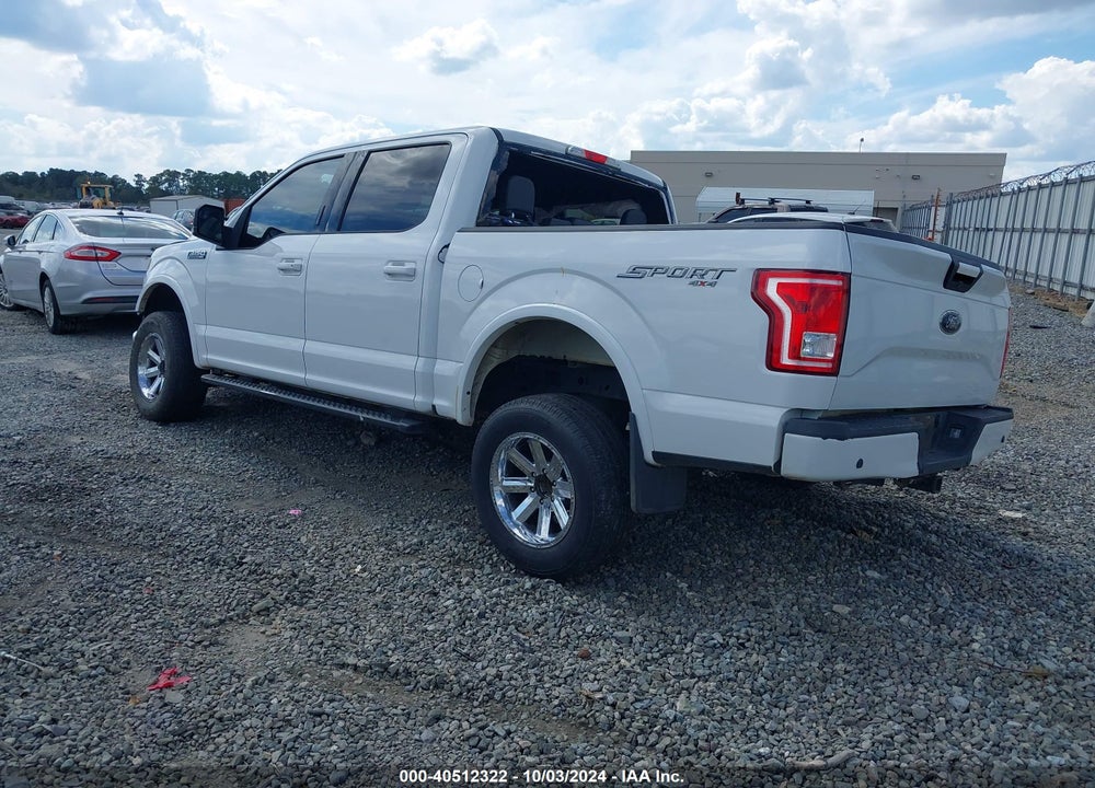 2017 FORD F-150 XLT VIN: 1FTEW1EF4HFB38771