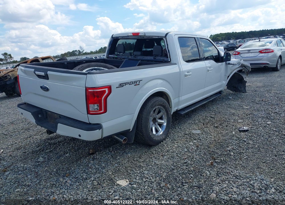 2017 FORD F-150 XLT VIN: 1FTEW1EF4HFB38771