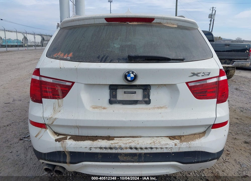 2016 BMW X3 XDRIVE28I VIN: 5UXWX9C58G0D75275