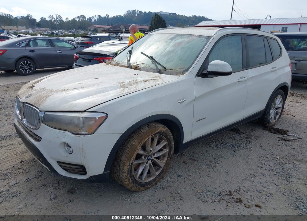 2016 BMW X3 XDRIVE28I VIN: 5UXWX9C58G0D75275