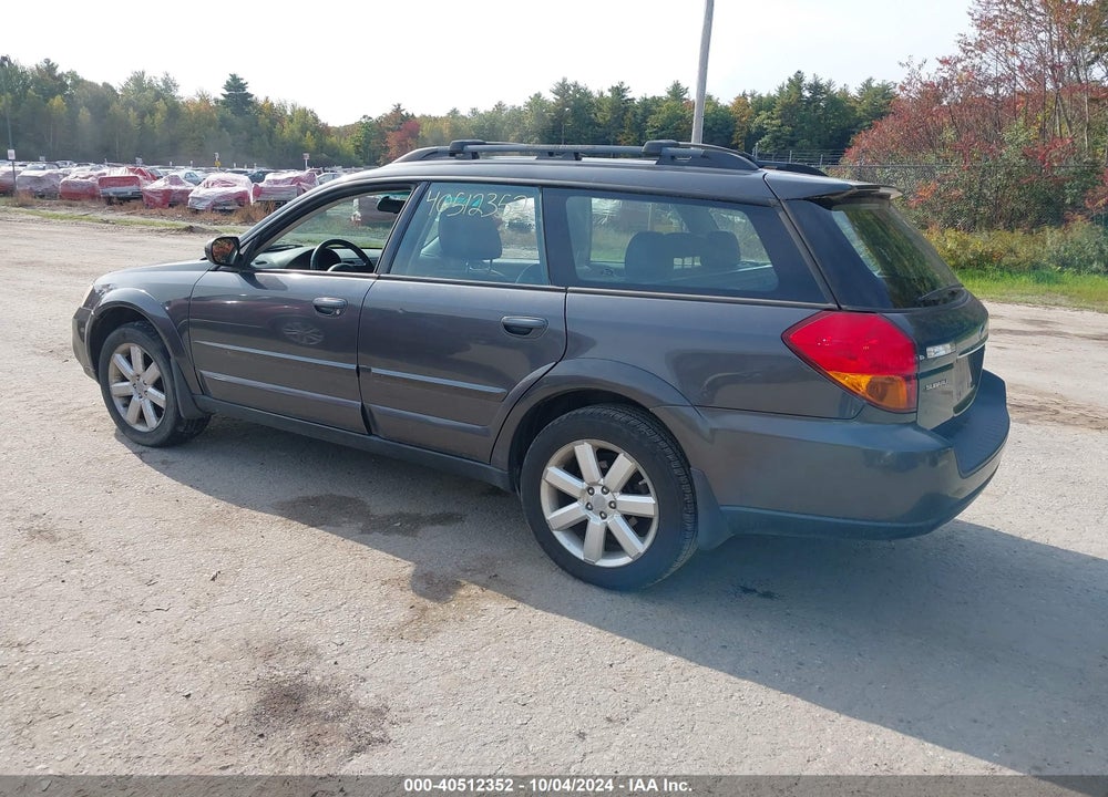 2007 SUBARU OUTBACK 2.5I LIMITED VIN: 4S4BP62C477306887