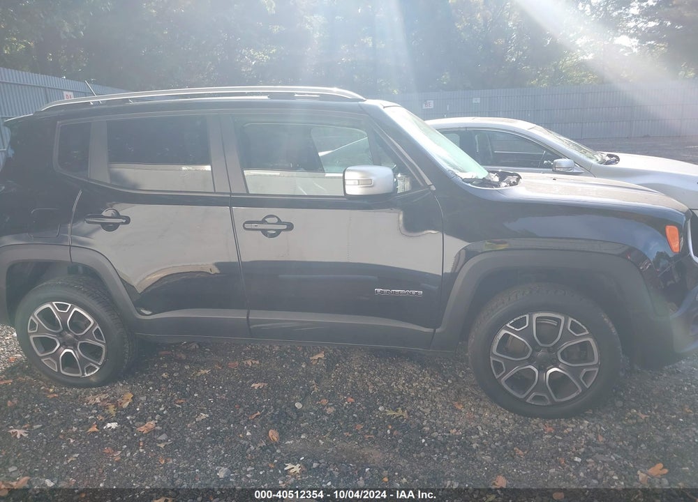 2015 JEEP RENEGADE LIMITED VIN: ZACCJBDTXFPB38612