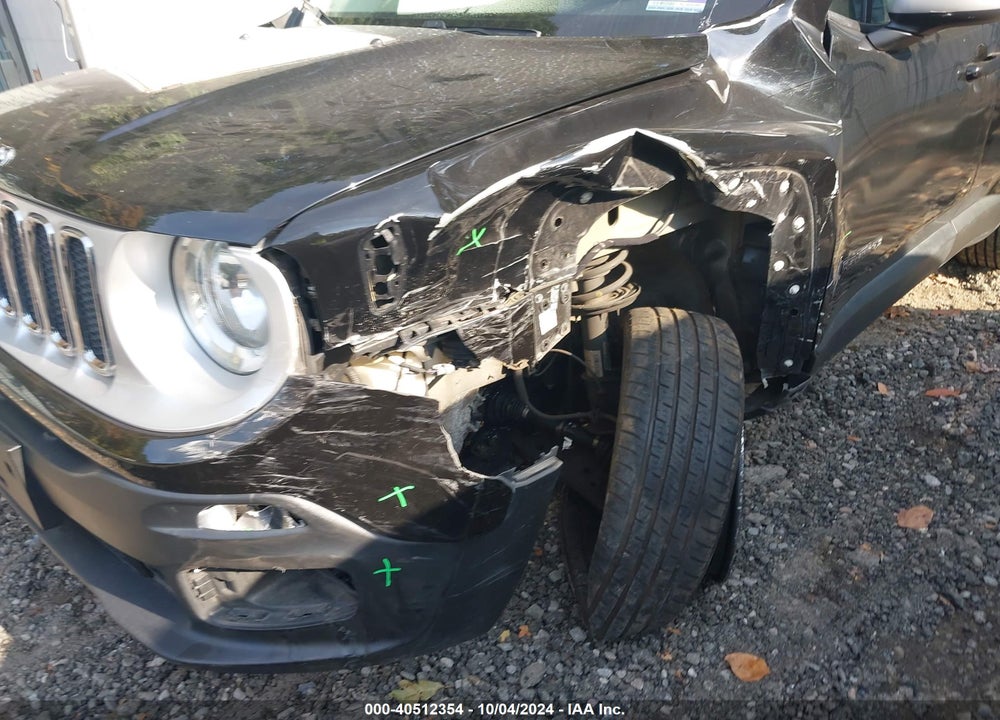 2015 JEEP RENEGADE LIMITED VIN: ZACCJBDTXFPB38612