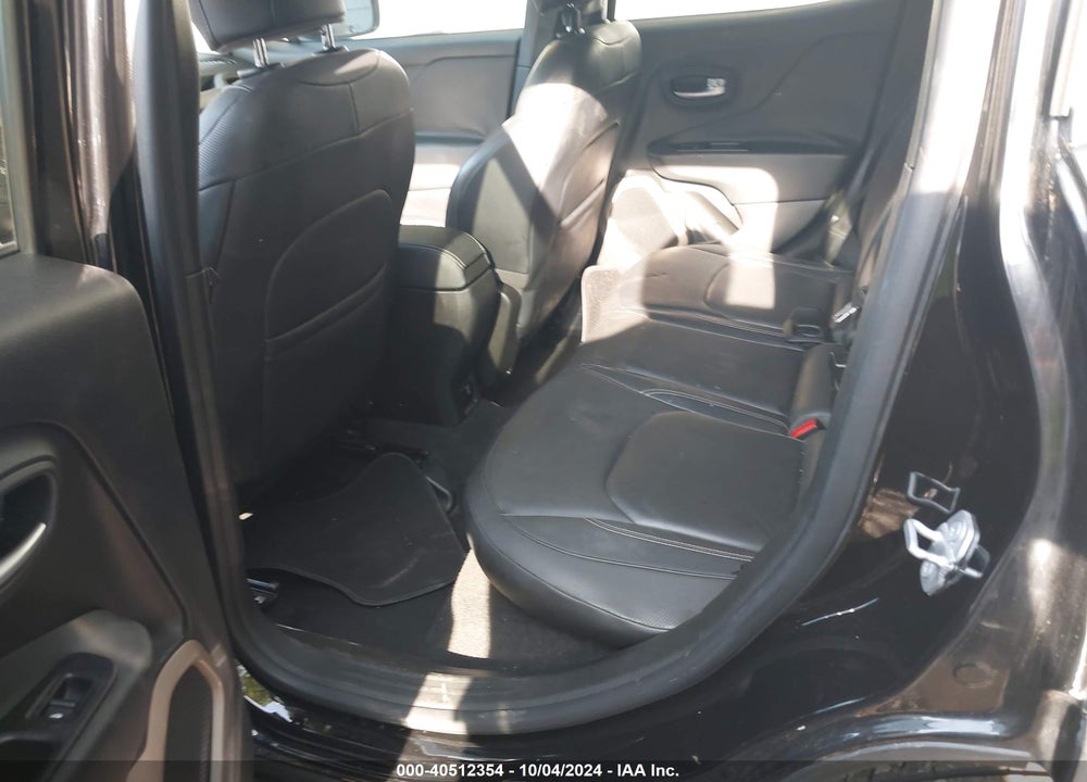 2015 JEEP RENEGADE LIMITED VIN: ZACCJBDTXFPB38612