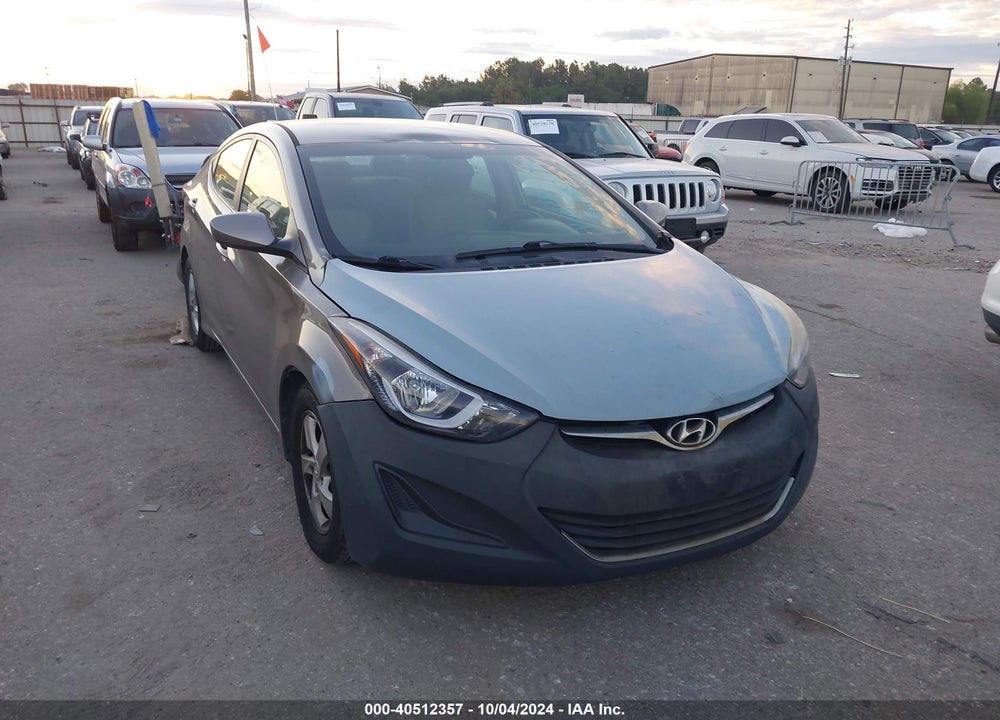 2015 HYUNDAI ELANTRA SE VIN: 5NPDH4AE8FH551297