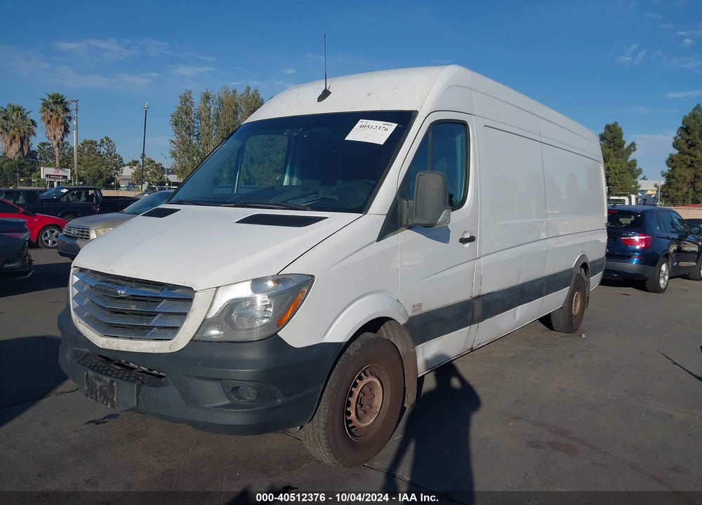 2017 FREIGHTLINER SPRINTER 2500 HIGH ROOF V6 VIN: WDYPE8CD5HP574565