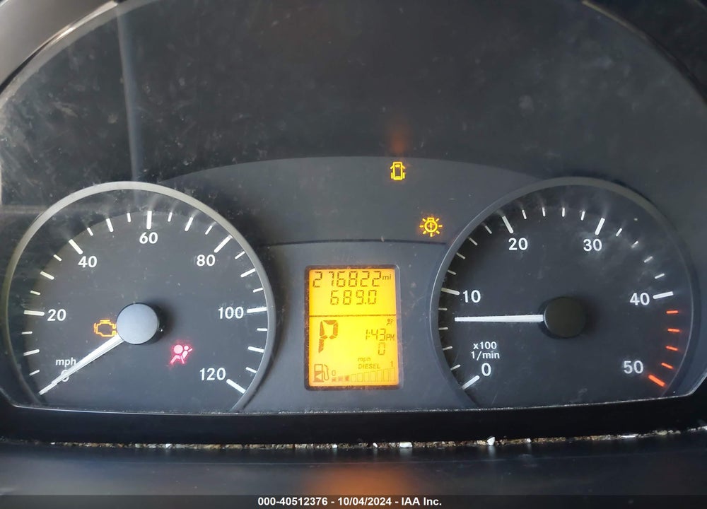 2017 FREIGHTLINER SPRINTER 2500 HIGH ROOF V6 VIN: WDYPE8CD5HP574565