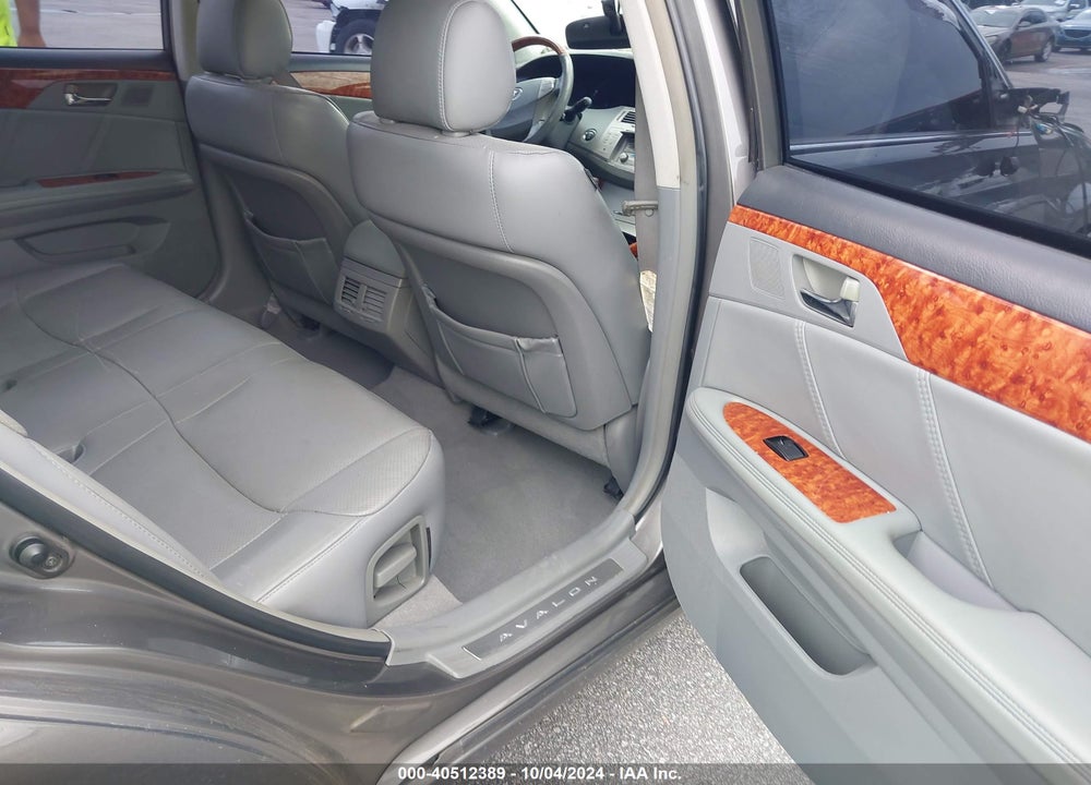 2007 TOYOTA AVALON LIMITED VIN: 4T1BK36B77U187359