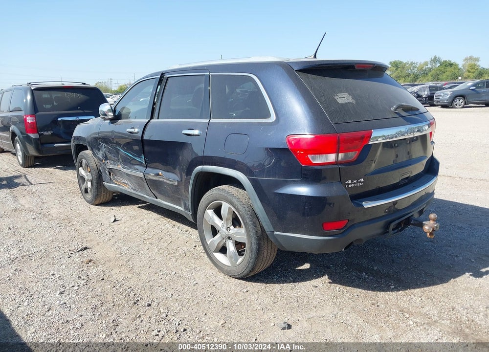 2011 JEEP GRAND CHEROKEE VIN: 1J4RR5GT3BC590538