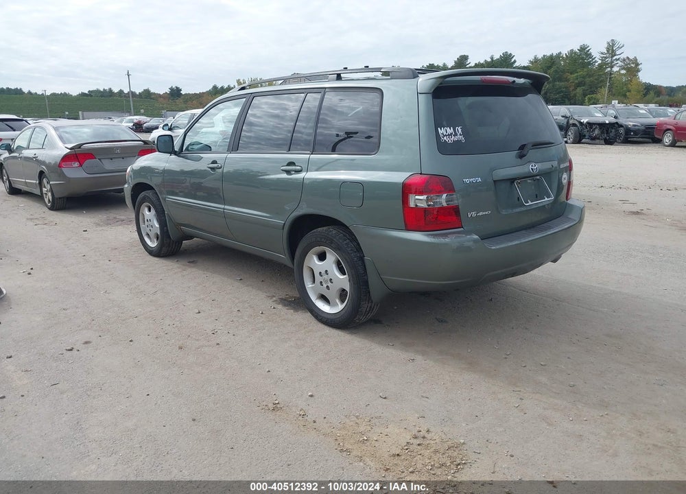 2004 TOYOTA HIGHLANDER LIMITED V6 VIN: JTEEP21A240049870