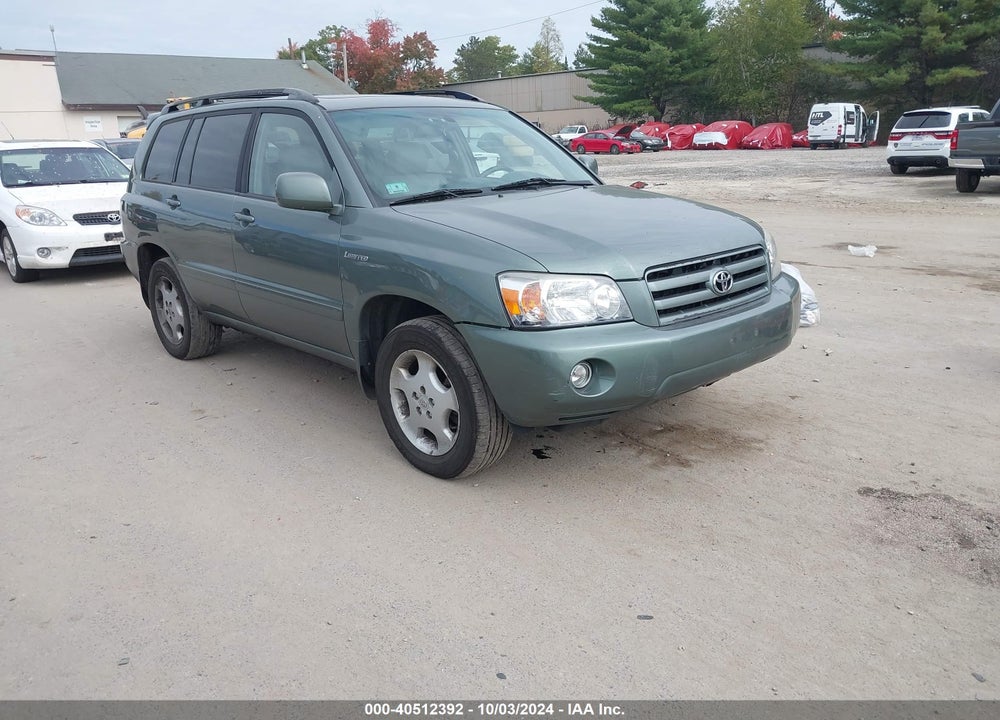 2004 TOYOTA HIGHLANDER LIMITED V6 VIN: JTEEP21A240049870