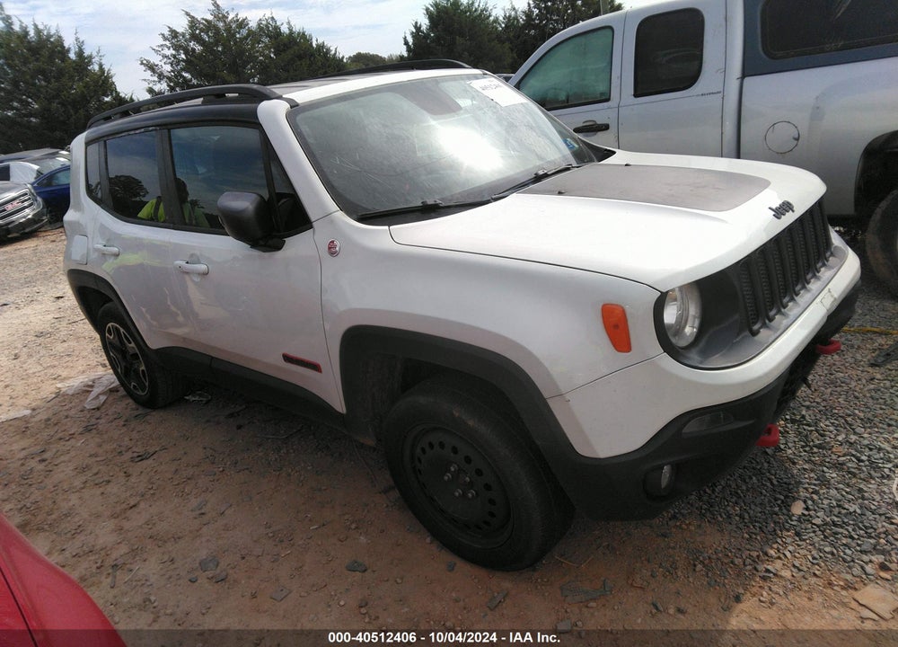 2016 JEEP RENEGADE TRAILHAWK VIN: ZACCJBCT8GPD57765