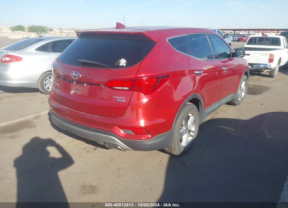 2017 HYUNDAI SANTA FE SPORT 2.4L VIN: 5XYZTDLB5HG431586