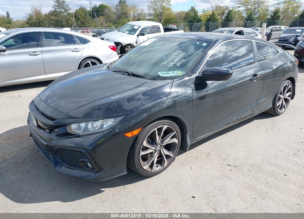 2018 HONDA CIVIC SI VIN: 2HGFC3A51JH751894