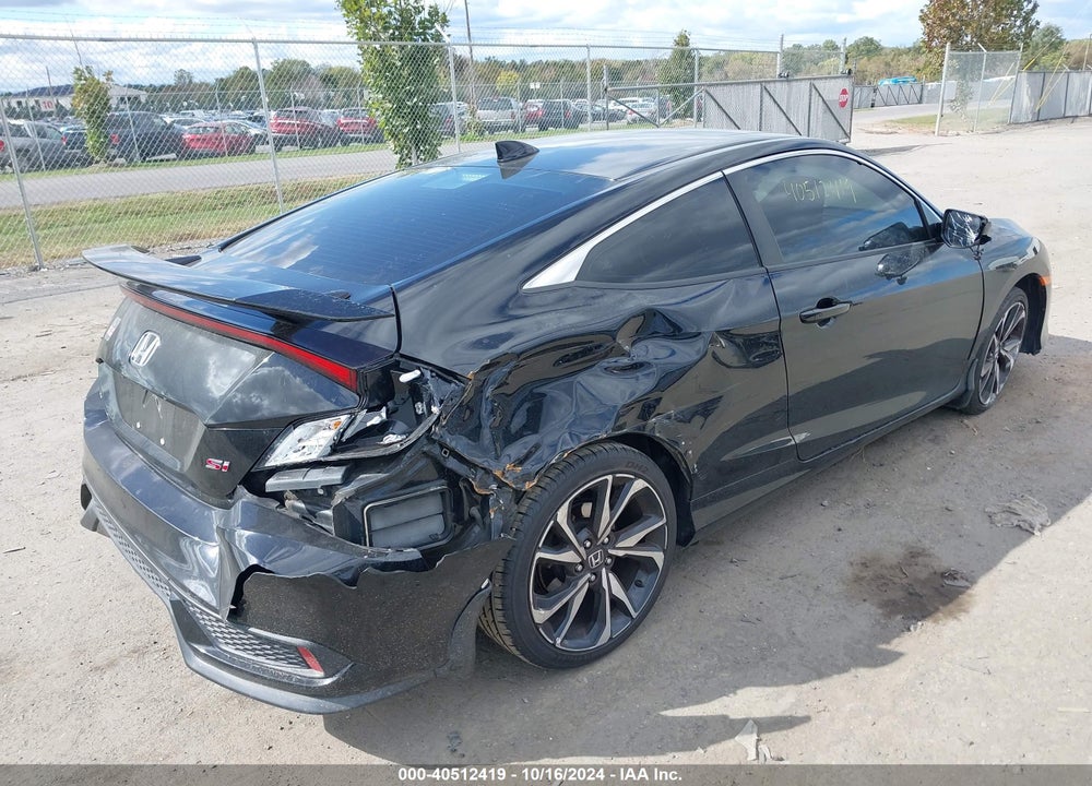 2018 HONDA CIVIC SI VIN: 2HGFC3A51JH751894