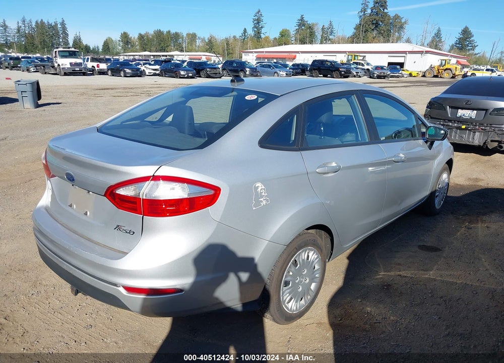 2016 FORD FIESTA S VIN: 3FADP4AJ6GM127389