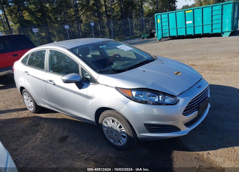2016 FORD FIESTA S VIN: 3FADP4AJ6GM127389