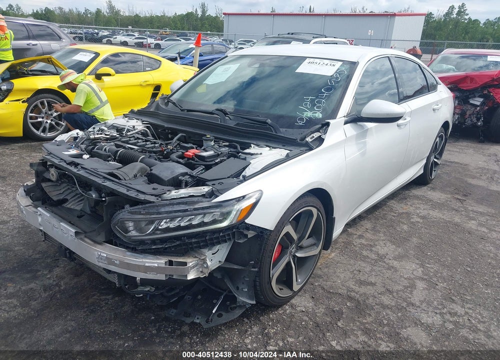 2019 HONDA ACCORD SPORT VIN: 1HGCV1F32KA020240