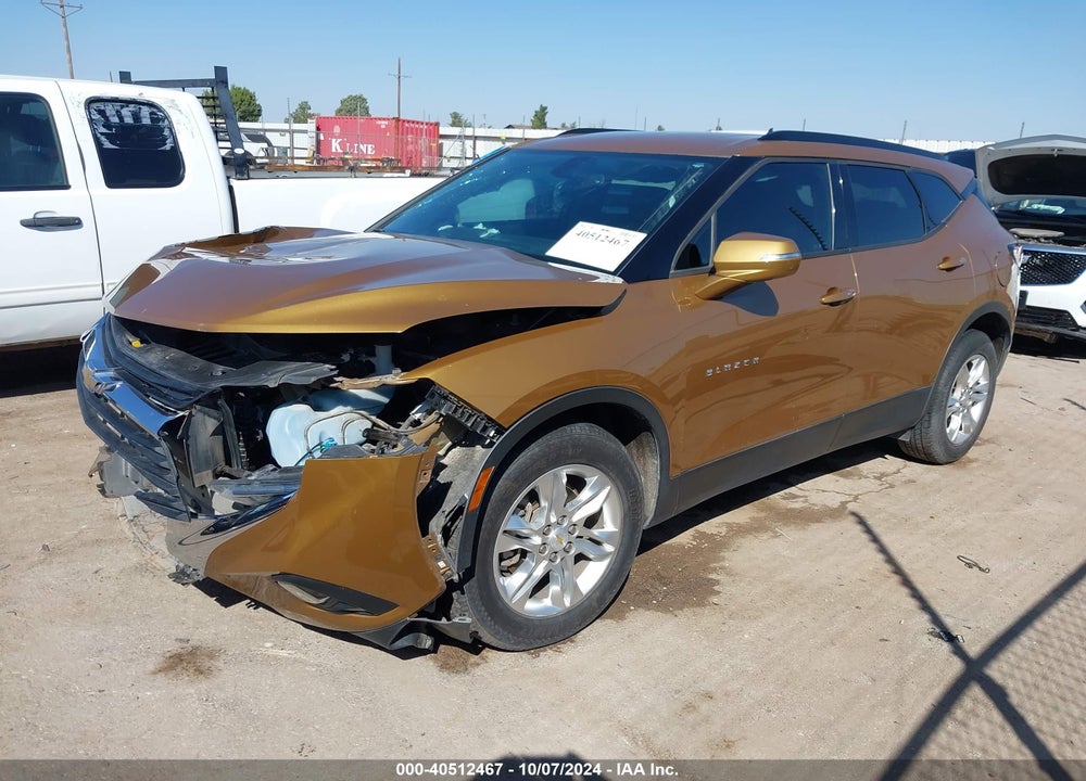 2019 CHEVROLET BLAZER VIN: 3GNKBBRA3KS615364