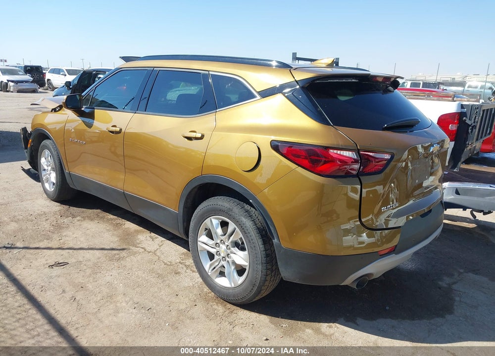 2019 CHEVROLET BLAZER VIN: 3GNKBBRA3KS615364