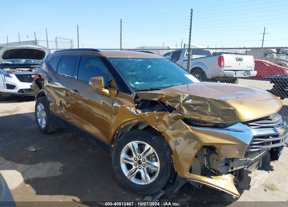 2019 CHEVROLET BLAZER VIN: 3GNKBBRA3KS615364