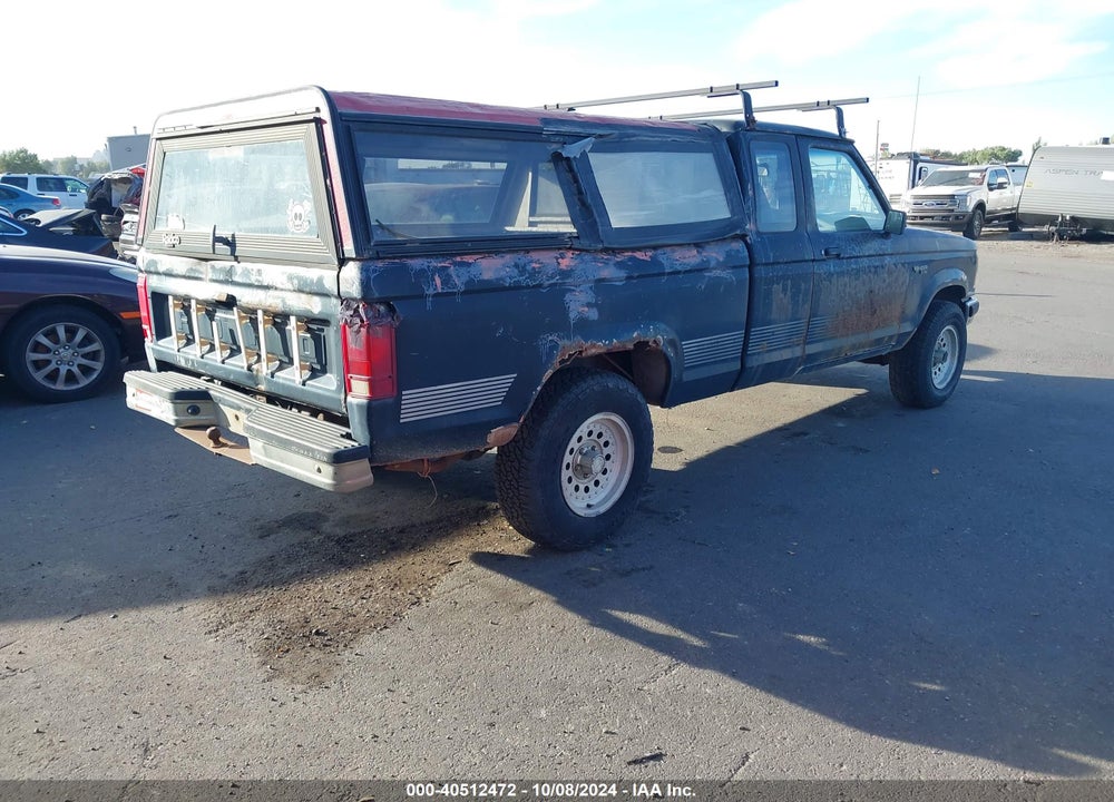 1992 FORD RANGER SUPER CAB VIN: 1FTCR15XXNPA61904