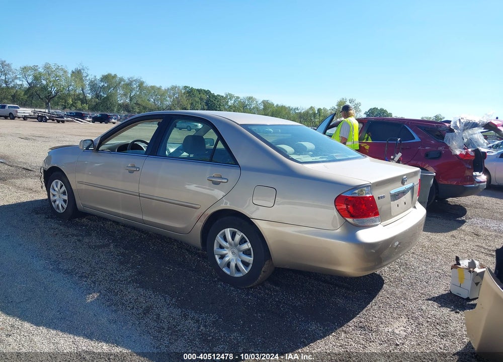 2005 TOYOTA CAMRY LE VIN: 4T1BE32K05U957119