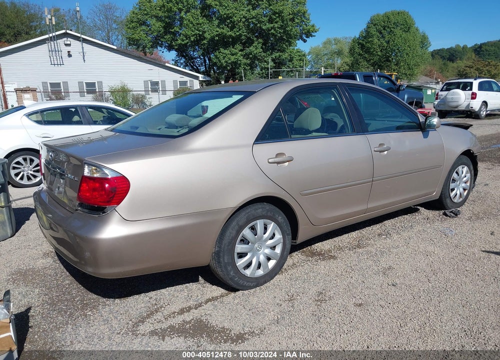 2005 TOYOTA CAMRY LE VIN: 4T1BE32K05U957119