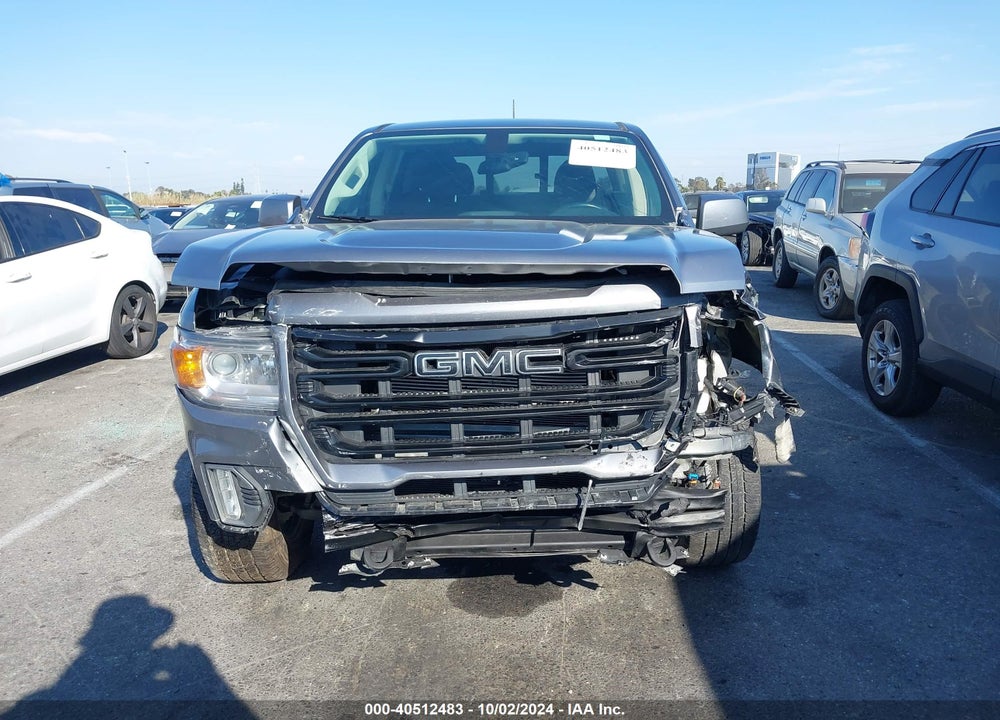 2022 GMC CANYON 2WD SHORT BOX ELEVATION VIN: 1GTG5CEN5N1259235