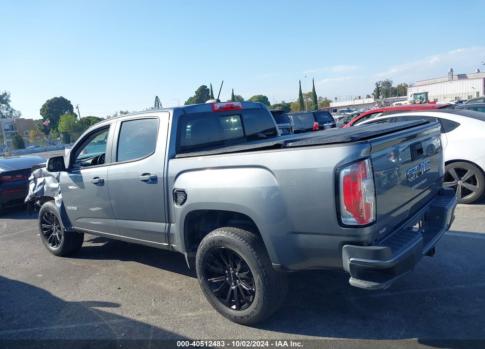 2022 GMC CANYON 2WD SHORT BOX ELEVATION VIN: 1GTG5CEN5N1259235