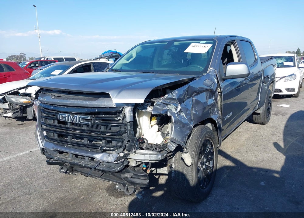 2022 GMC CANYON 2WD SHORT BOX ELEVATION VIN: 1GTG5CEN5N1259235