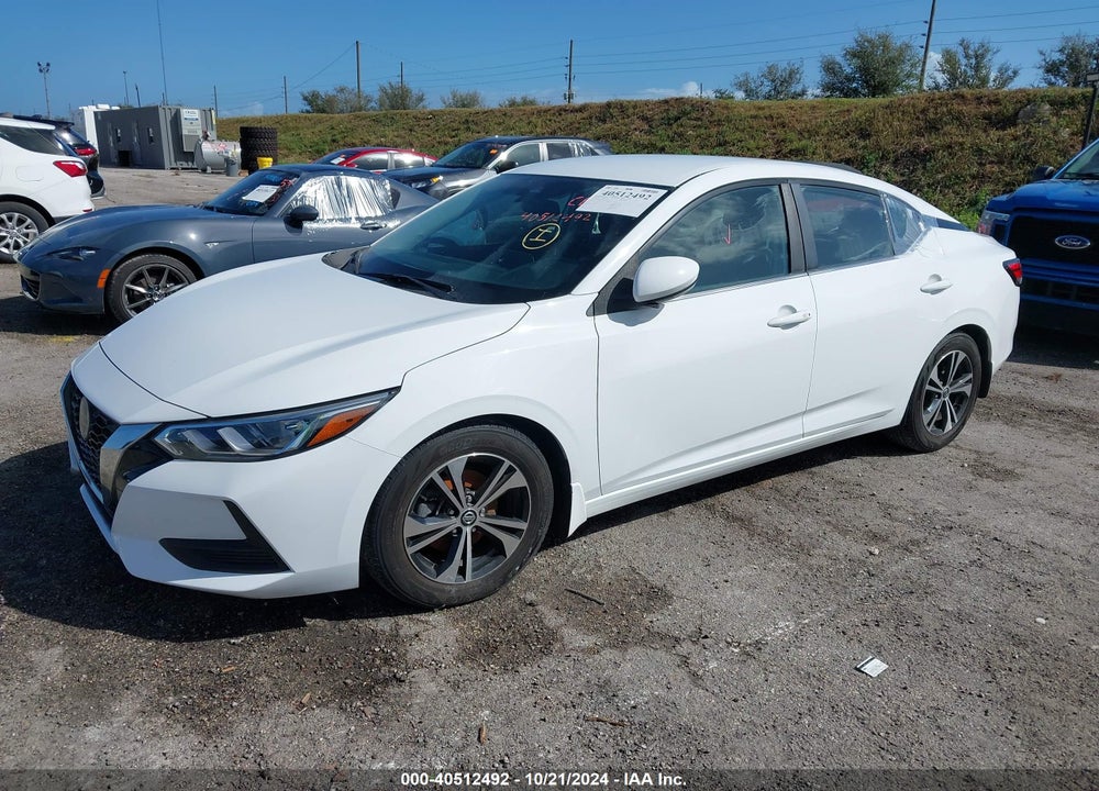 2020 NISSAN SENTRA SV XTRONIC CVT VIN: 3N1AB8CV3LY265531