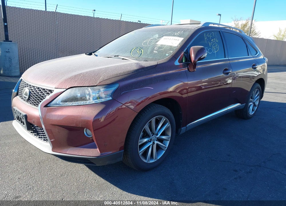 2013 LEXUS RX 350 VIN: 2T2ZK1BA6DC100902