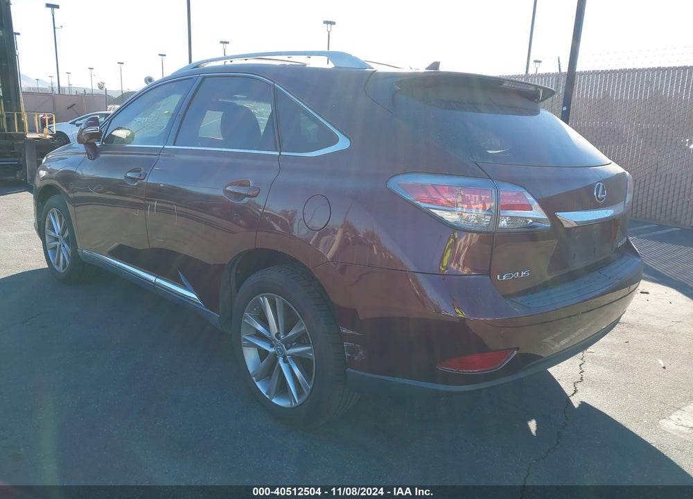 2013 LEXUS RX 350 VIN: 2T2ZK1BA6DC100902