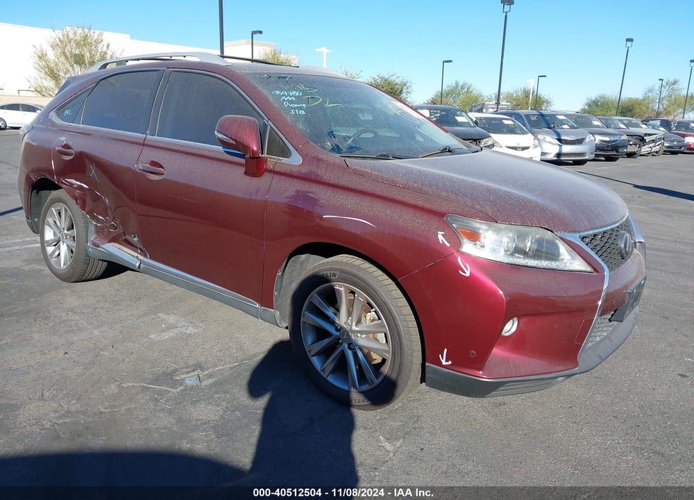 2013 LEXUS RX 350 VIN: 2T2ZK1BA6DC100902