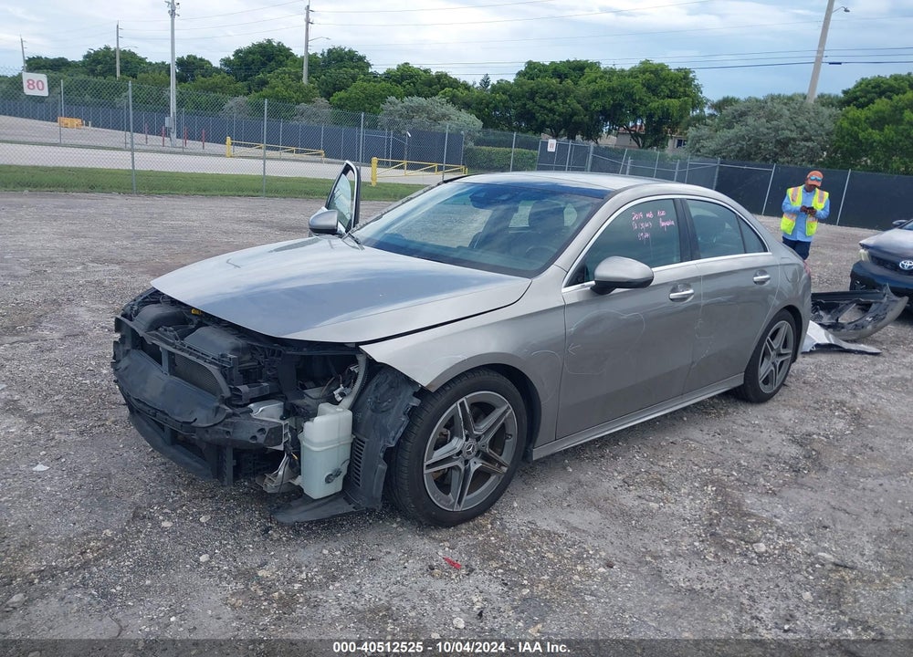 2019 MERCEDES-BENZ A 220 VIN: WDD3G4EB0KW004484