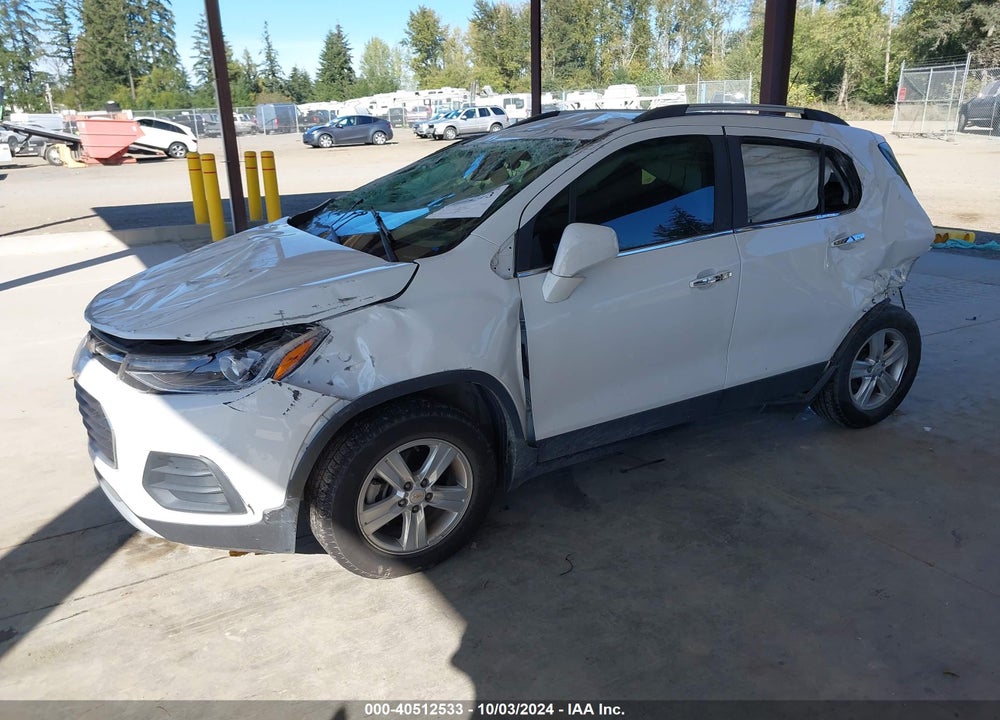 2018 CHEVROLET TRAX LT VIN: KL7CJPSB6JB583971