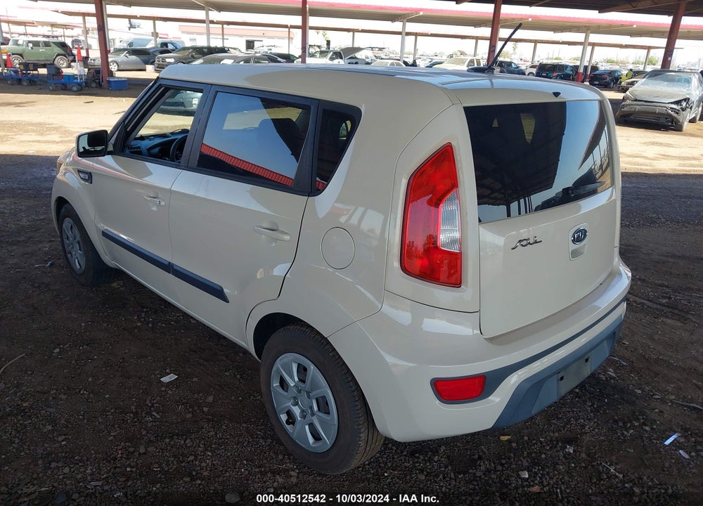 2012 KIA SOUL VIN: KNDJT2A58C7446751
