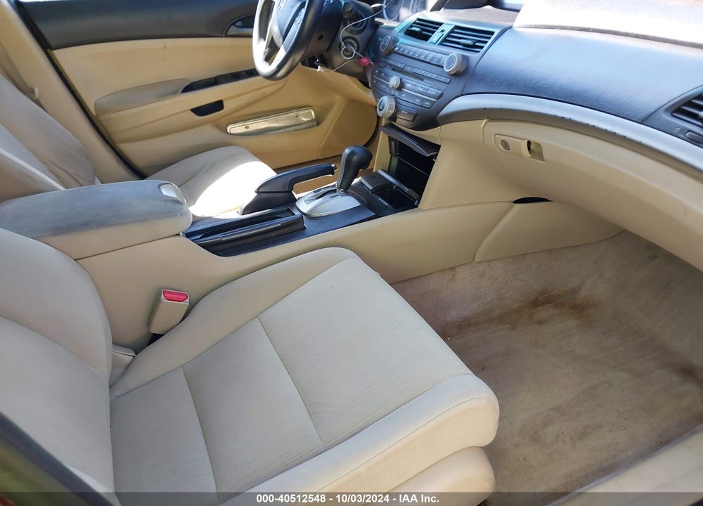 2011 HONDA ACCORD 2.4 LX VIN: 1HGCP2F3XBA058041