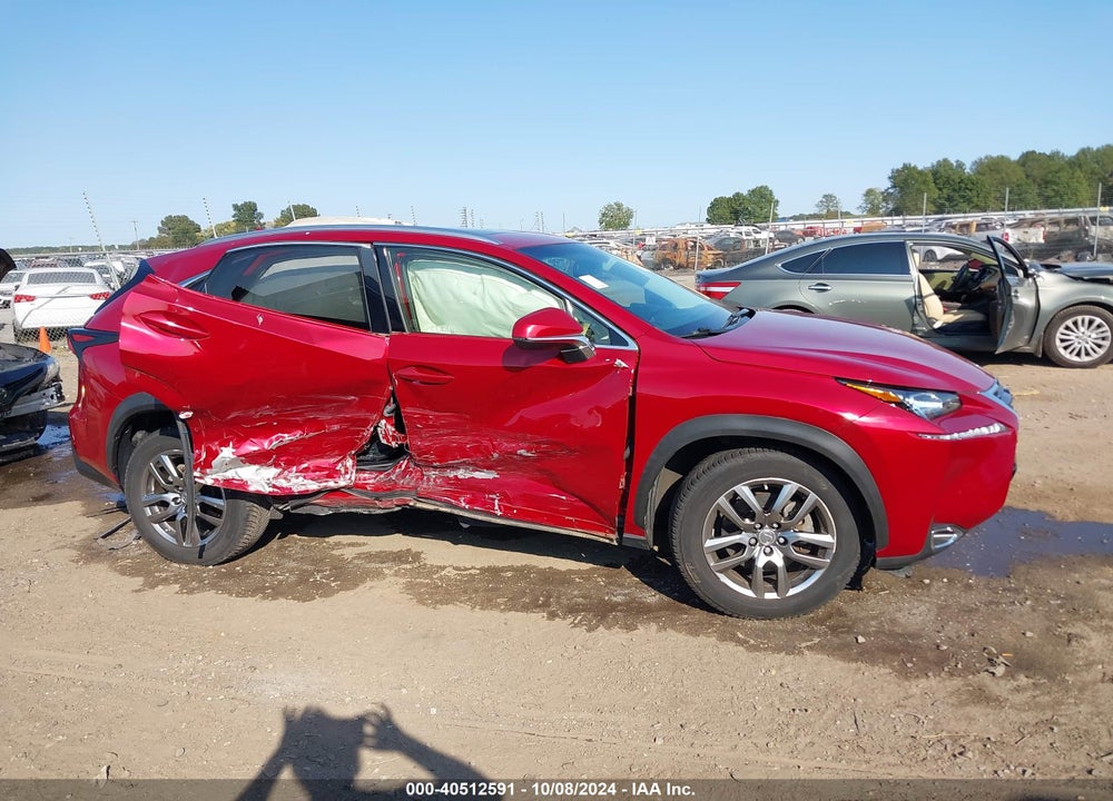 2016 LEXUS NX 200T VIN: JTJYARBZ3G2043629