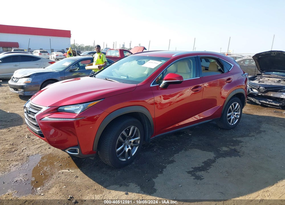 2016 LEXUS NX 200T VIN: JTJYARBZ3G2043629