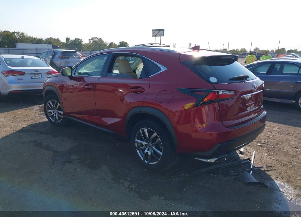 2016 LEXUS NX 200T VIN: JTJYARBZ3G2043629