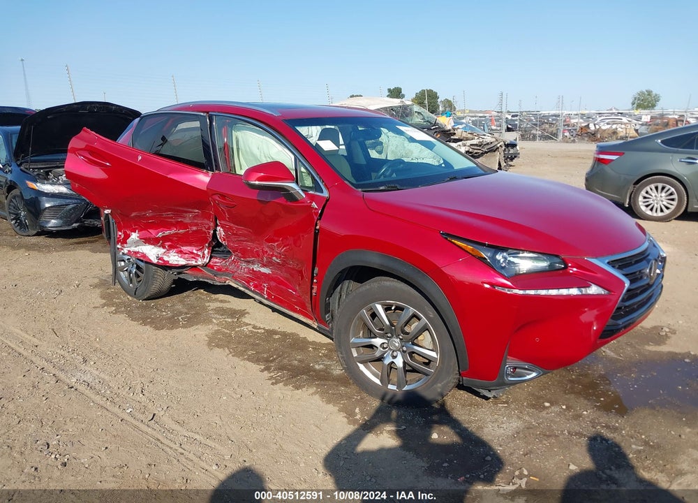 2016 LEXUS NX 200T VIN: JTJYARBZ3G2043629